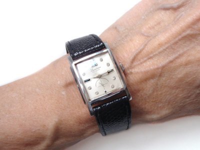 Vintage Lucerne Sapphire Baguettes Vintage Unisex Watch