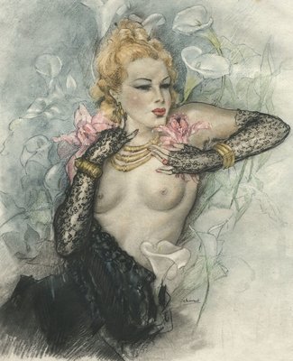 1947 Ltd Baudelaire Les Fleur Du Mal 14 EroticEdouard Chimot Illustrations