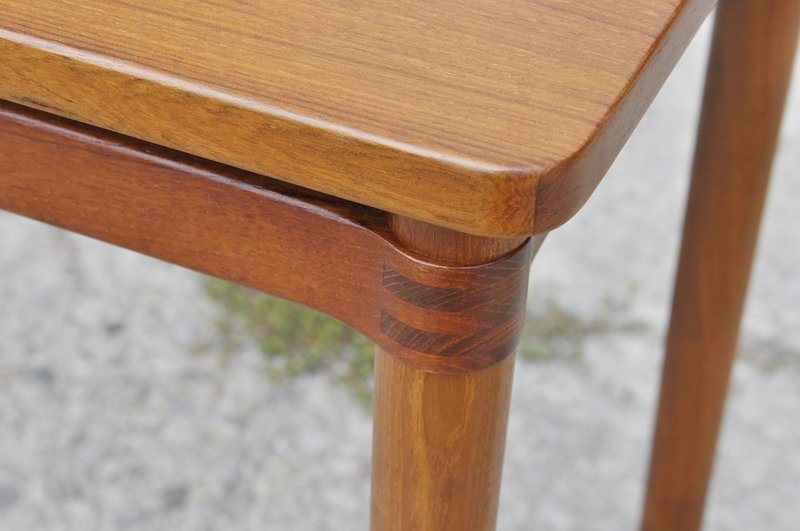 3 Mid Century Scandinavian Teak Tables by Borge Mogensen for Soborg Mobler