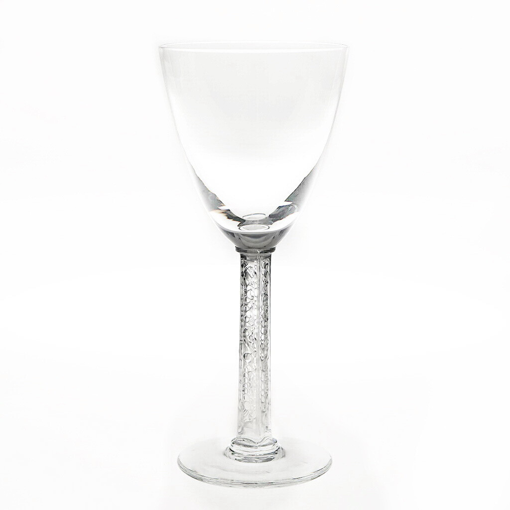 5 Lalique Phalsbourg Stemware Barware Crystal Glasses