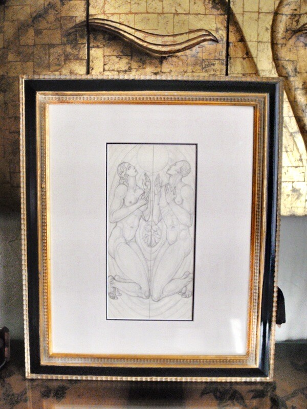 Heinrich Arad Schmidt ORIGINAL Graphic Drawing
