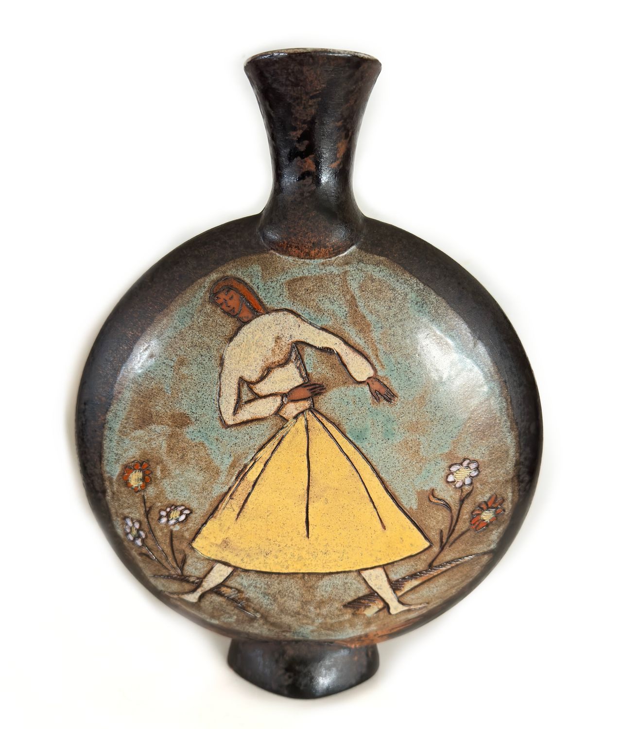 MCM Treimane Val David Woman Man Stoneware Vase