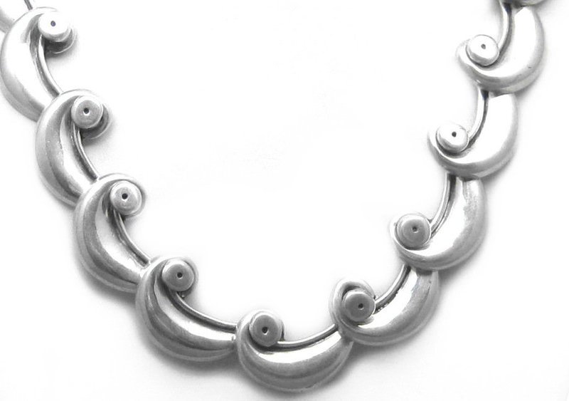 Rare Handmade Mexican High Fashion Necklace