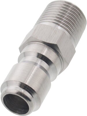 QC Stainless Steel 1/4 MPT x MQC |Plug