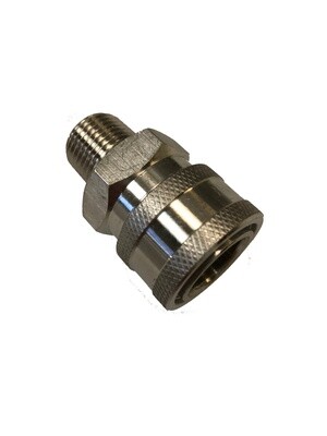 QC Stainless 1/4 MPT | Socket