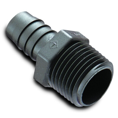 Hose Barb | 1/4&quot; MPT X 3/8&quot; Barbed