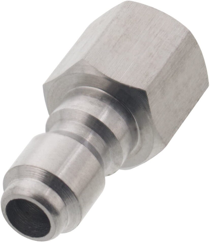 QC Stainless Steel 1/4 FPT x MQC | Plug