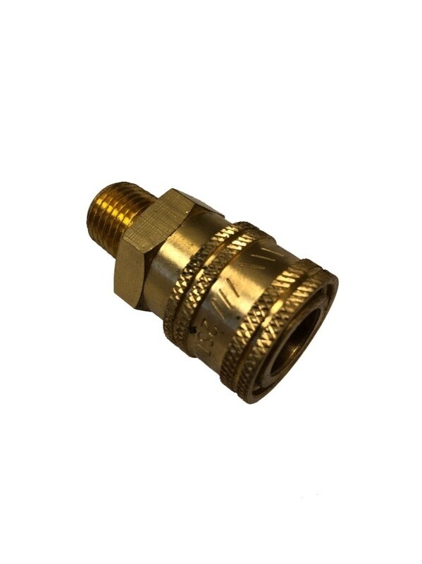 QC Brass 1/4 MPT x FQC | Socket