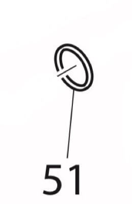 AR| [51] O-Ring 14x2 (Viton)