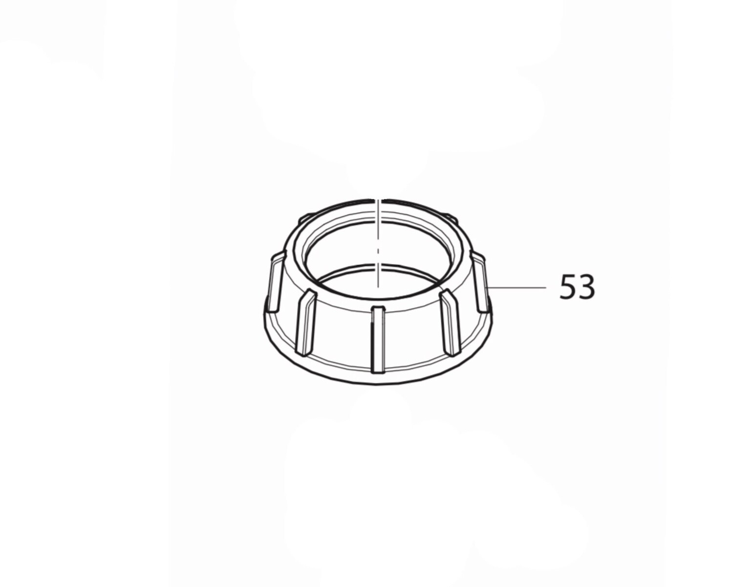 AR| [53] Ring Nut 1-1/2&quot; G
