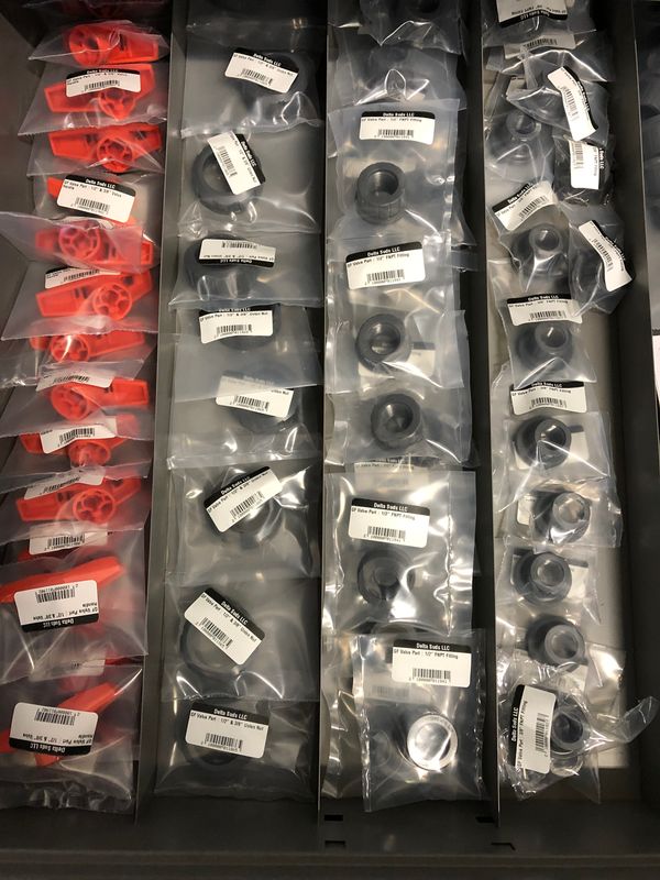 GF Valve Part | 1/2&quot; &amp; 3/8” Union Nut