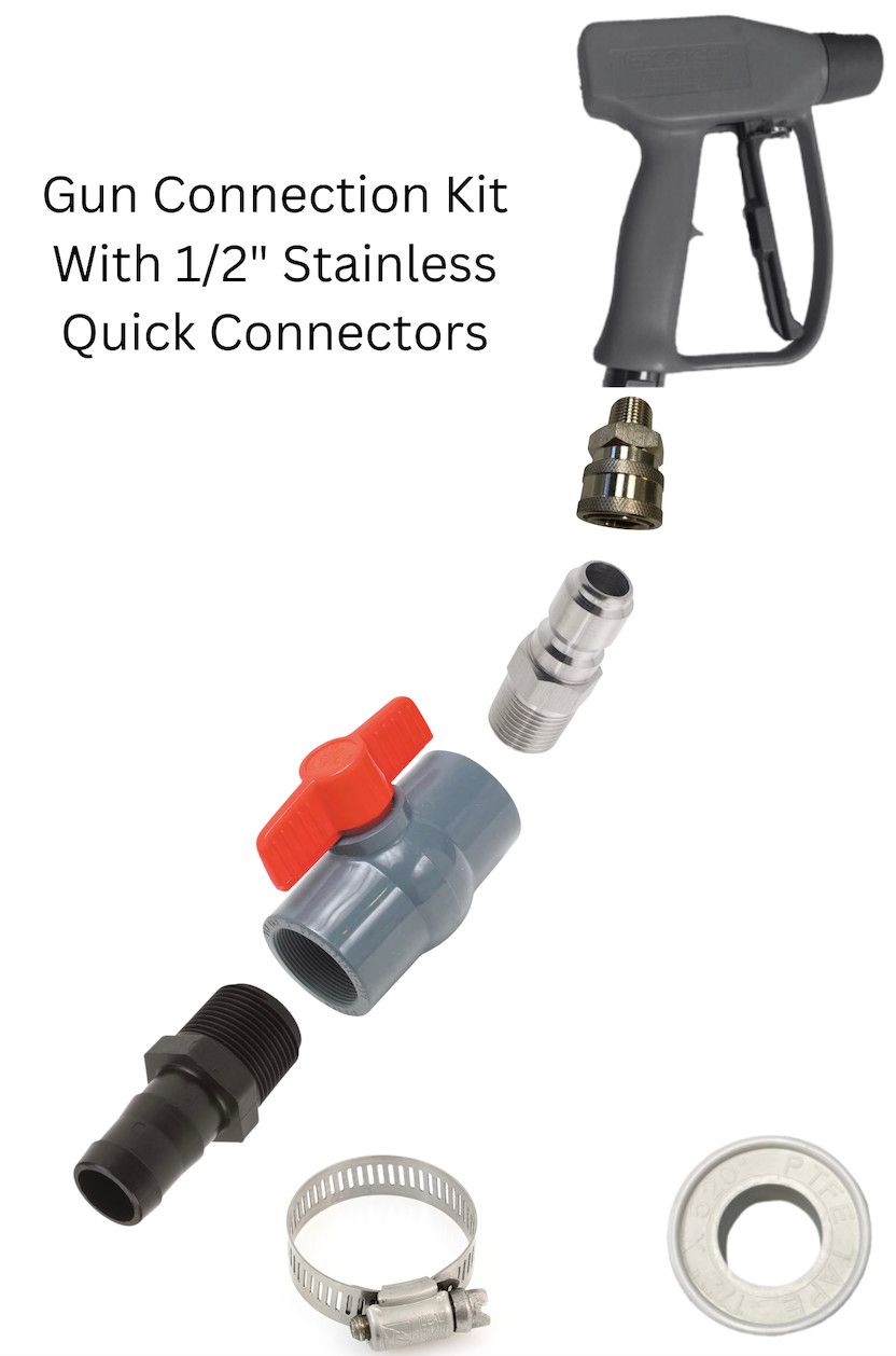 ASW - SS QC Gun Connection Kit