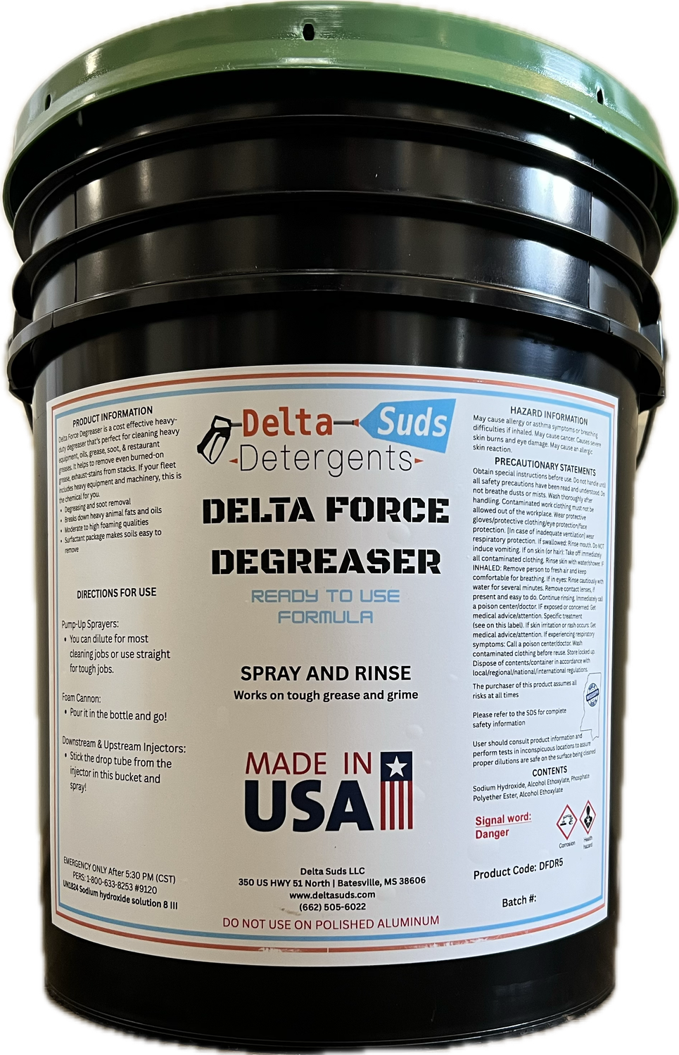 Delta Force Degreaser, Size: RTU | 5g