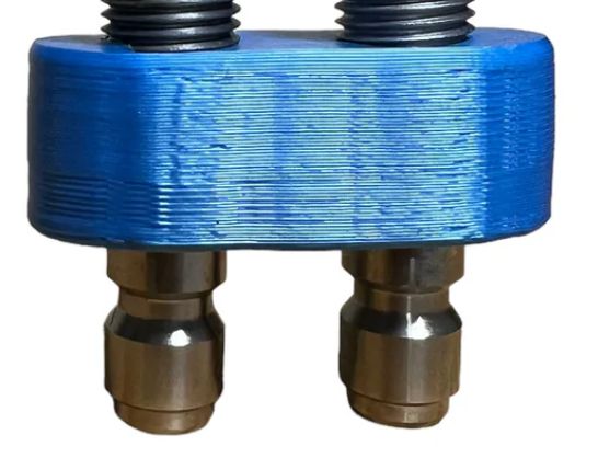 Blue J-Rod Nozzle Holder - Dual