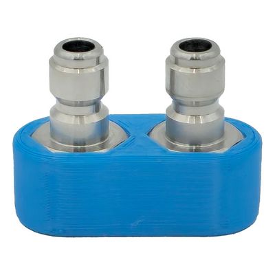 Blue J-Rod Nozzle Holder - Dual