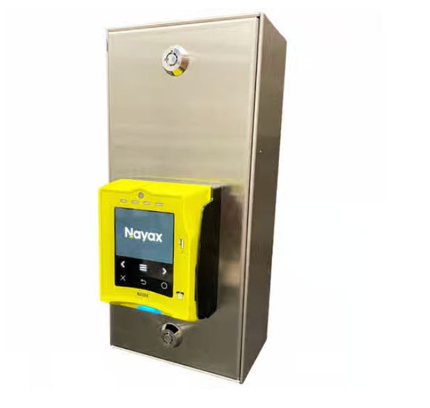 Metal Credit Card Reader Mount NAYAX Or MONEX