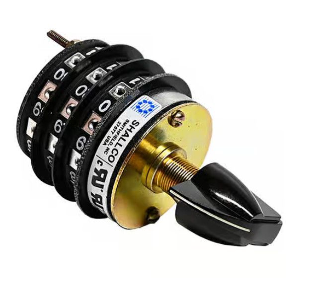 CW 10-Position 3-Stack Rotary Switch