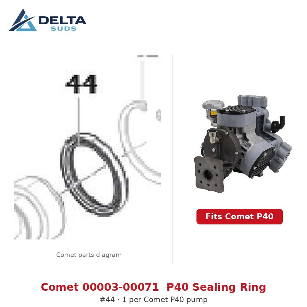 Comet P40 | [44] Sealing Ring (00003-00071)