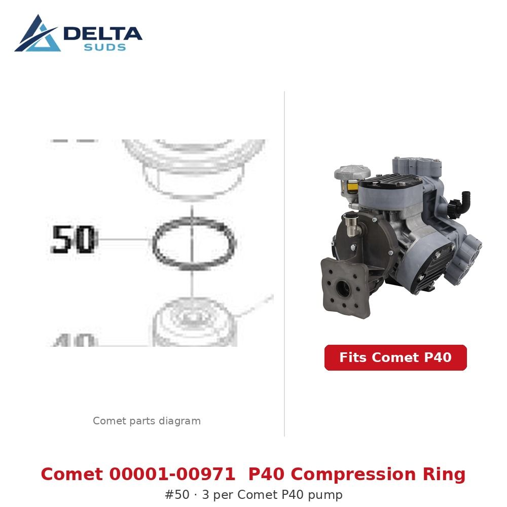 Comet P40 | [50] Compression Ring (00001-00971)