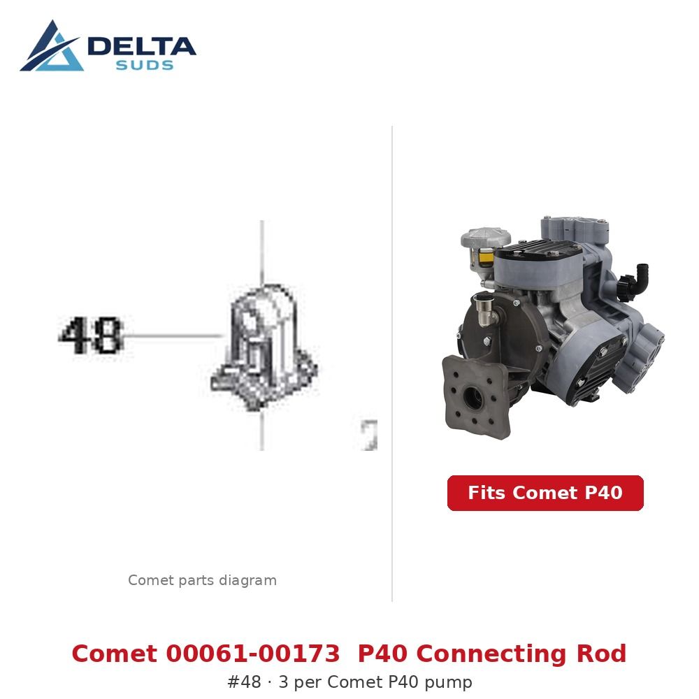 Comet P40 | [48] Connecting Rod (00061-00173)