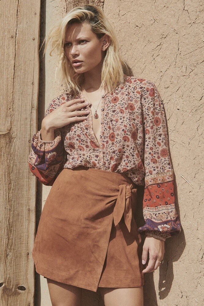 Lady Untamed Blouse, Colour: TEL, Size: M