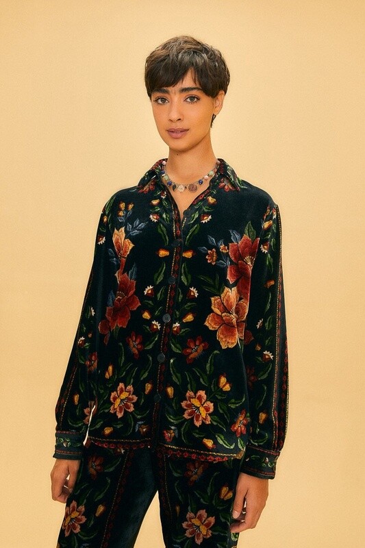 Macaws Garden Long Sleeve Shirt