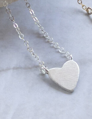 Mi Amor Necklace - SILVER