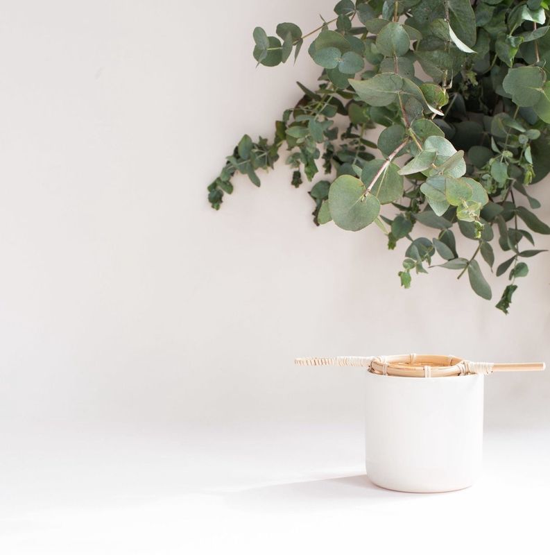 bamboo tea strainer