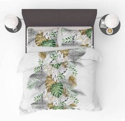 Dekbedovertrek Refined Bedding Jungle Sketch