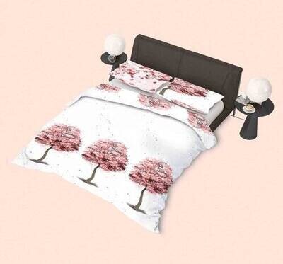 Dekbedovertrek Refined Bedding Cherry Blossom Red