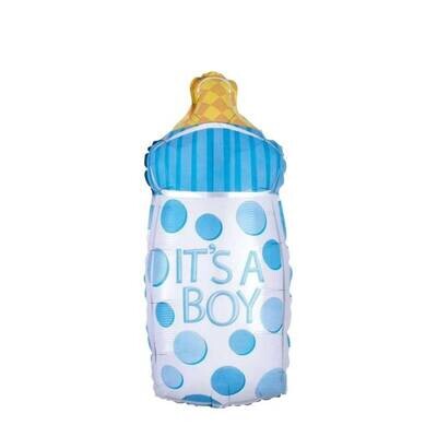 Ballon Babyfles It&#39;s A Boy 44x82cm