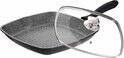 Grillpan met deksel Cheffinger CF-GP28