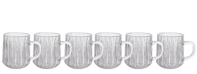 Glazenset - Cheffinger - 6-delig - theeglazen - 300ml