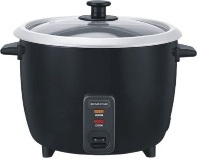 Rijstkoker - HomeStar - 900 Watt - 2,2 liter - uitneembare binnenpan  - warmhoudfunctie