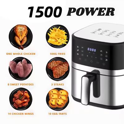 ​Airfryer - Cheffinger - 7 Liter LED Display Friteuse Oven Touch Screen