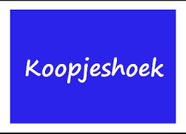 Koopjeshoek