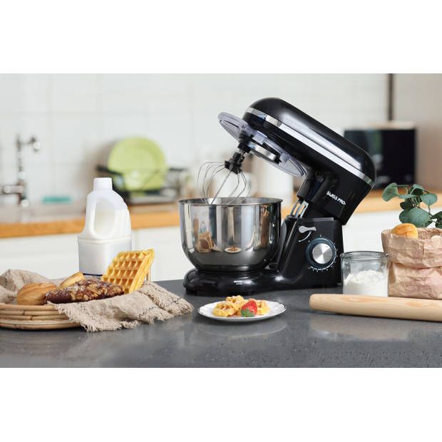 Keukenmachine -Babij Cooking - Swiss Pro XL - 6 liter - 1500 watt - zwart