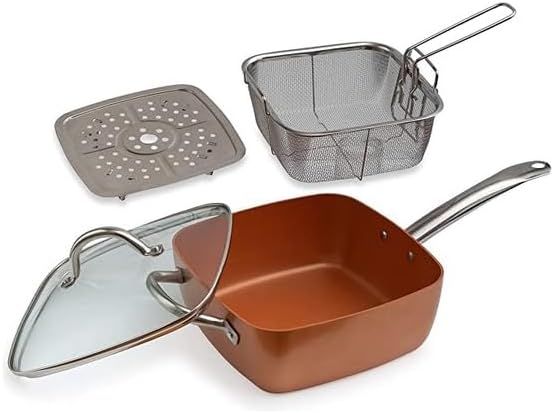 Pan Royal Swiss  Frypan - Oliefriteuse - 6 liter - 28 cm.