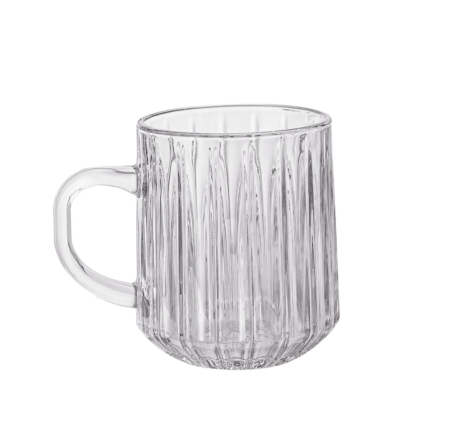 Theeglazen koffieglazen - Babij Cooking – Set van 6 - met oor handvat