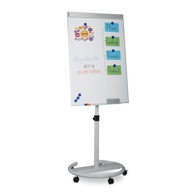 Mobiele flipchart. ( kleine deuk op het bord) zie laatste foto.  Vandaar spotprijs.