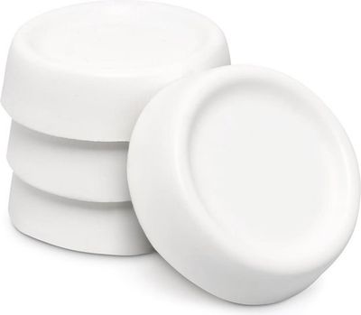 Wasmachine trillingsdemper - set van 4 stuks - anti vibratie pads - trilling dempen - wit