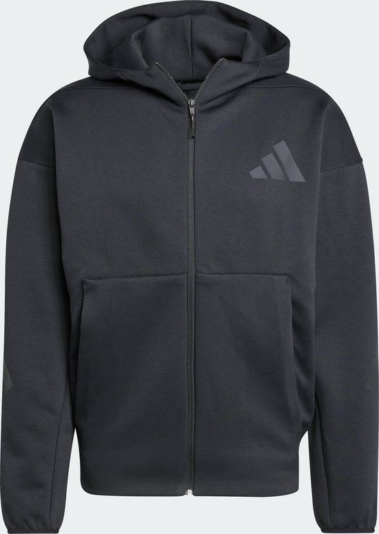 adidas Sportswear New adidas Z.N.E. Trainingsjack met Capuchon - Heren - Zwart