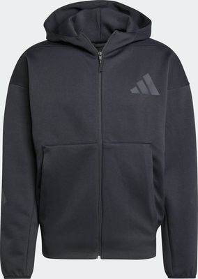 adidas Sportswear New adidas Z.N.E. Trainingsjack met Capuchon - Heren - Zwart