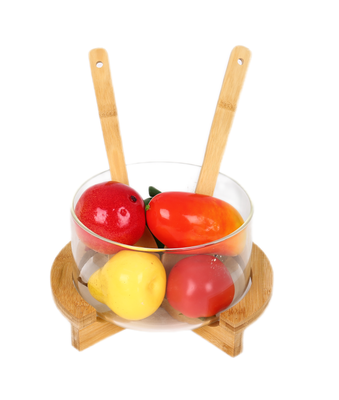 Saladeset - Cheffinger - 4-delig - Bamboe