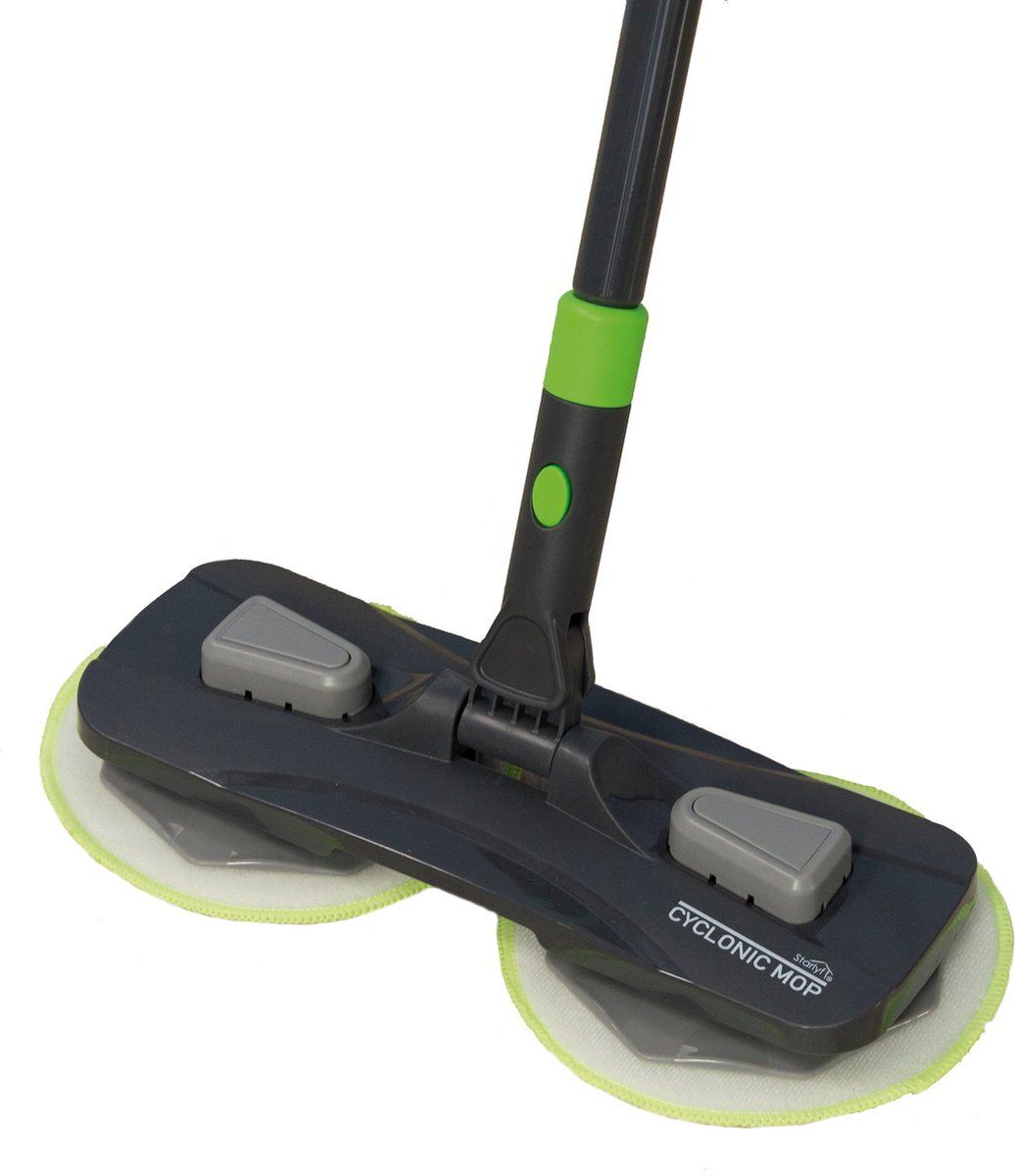 Starlyf Cyclonic Mop - Automatisch Roterende Dweil - Dweilen, Drogen en Polijsten