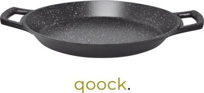 Cheffinger© | XL Paella pan | Ø36cm | Alle warmtebronnen | Marble Coating | Inductie