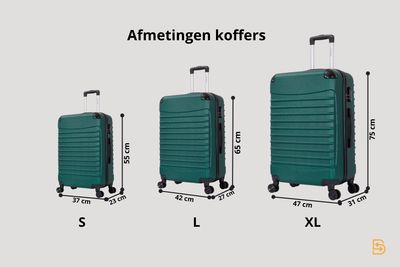 Koffers los verkrijgbaar in 35L + 69L en 90L - diverse kleuren