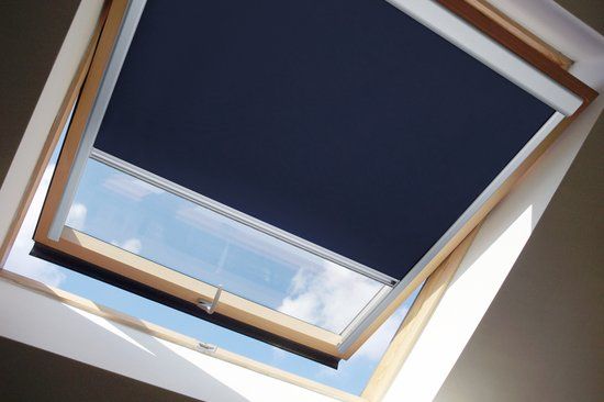 Lifa Living - Dakvenstergordijn - 38,3 x 59,5 cm - verkrijgbaar in 3 kleuren- Verduisterend - Cassette Zijprofiel - Polyester