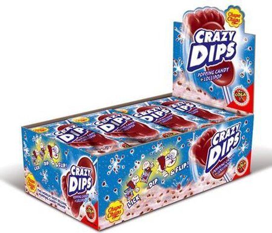 Chupa Chups - Crazy Dip Cola - 24 Stuks