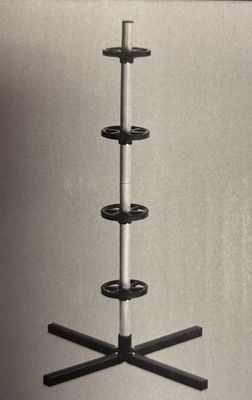 Velgen- &amp; Bandenstandaard voor 4 Banden – Tot 225 mm – 100 kg Draagvermogen